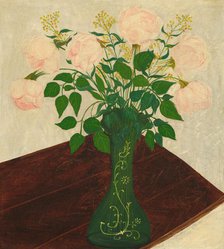 Pink Roses, fourth quarter 19th century. Creator: Unknown.
