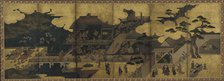 Scene of a party in a brothel, Edo period, late 17th century. Creator: Unknown.