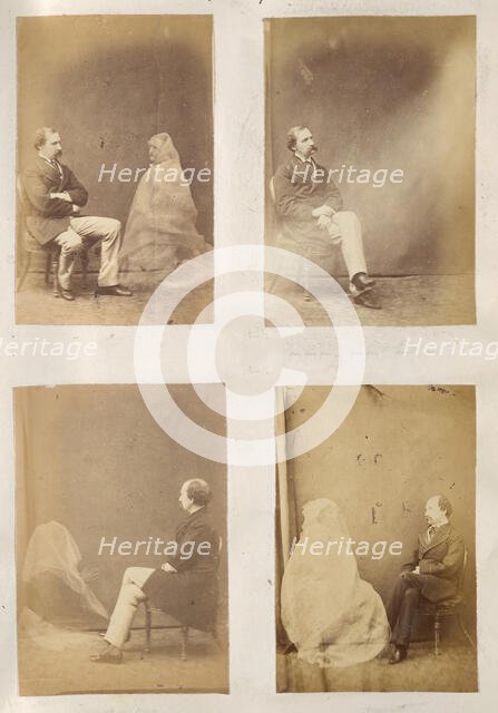 Album of Spirit Photographs, 1872. Creators: Frederick Hudson, Mr Reeve.