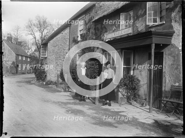 Hydrangea House, Grove Road, Burton Bradstock, West Dorset, Dorset, 1922. Creator: Katherine Jean Macfee.