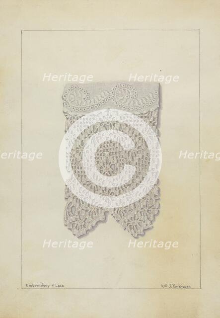 Crochet, c. 1937. Creator: William Parkinson.