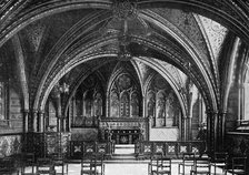 The Crypt Chapel, Westminster, c1920. Artist: Unknown