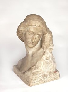 Women’s head, before 1909. Creator: George Minne.