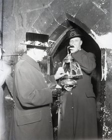 Ceremony of the Keys, Tower of London, c1955. Creator: Arthur Charles Kirby Ware.