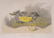 Patent landau, 1809. Artist: Anon