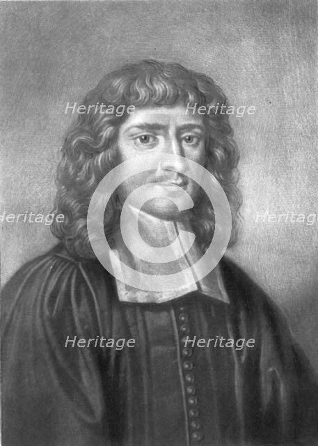 ''Dr Isaac Barrow DD; Obit 1677', 1811. Creator: Richard Earlom.