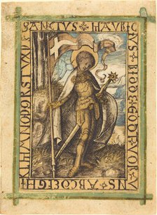 Saint Maurice, c. 1480/1490. Creator: Unknown.