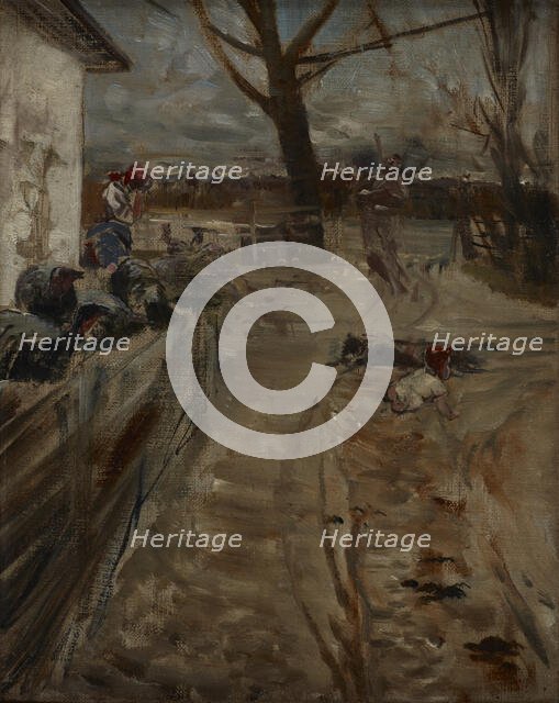 Country Farm, between 1907-1911. Creator: Jacek Malczewski.