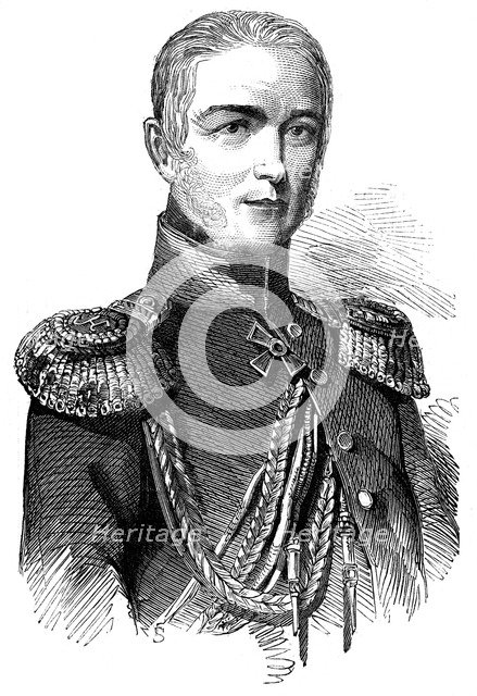 'Prince Woronzow, Russian General of the forces in Asia', 1853. Artist: Unknown