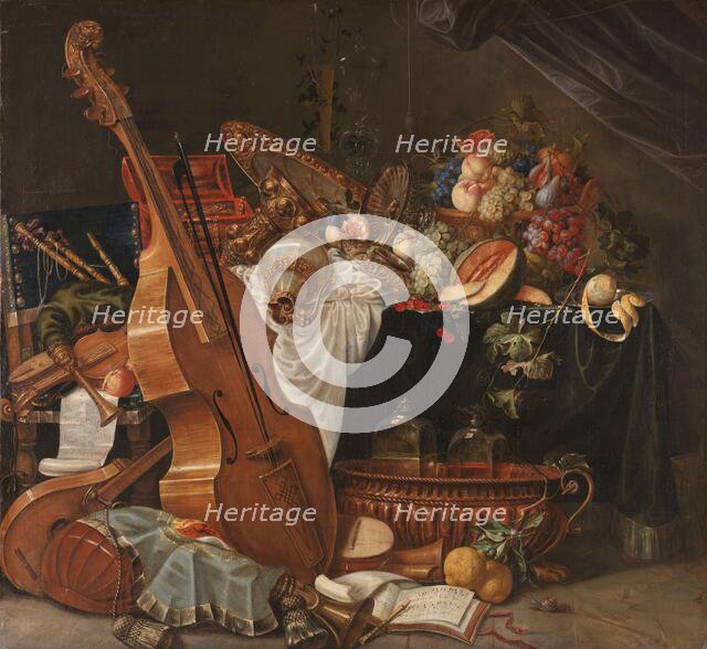 Still Life, 1662-1681. Creator: Johann Friedrich Grueber.