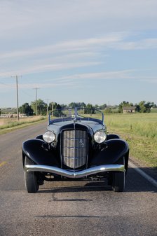 Auburn 852 SC Speedster 1936. Artist: Simon Clay.