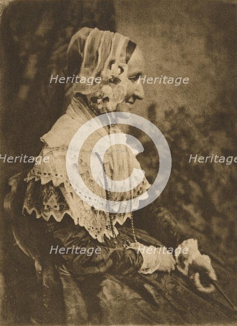 Mrs Anne (Palgrave) Rigby, 1880-1890. Creators: Hill & Adamson, James Craig Annan.