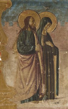 Saints Anne and Joachim. Creator: Botticini, Francesco (1446-1497).