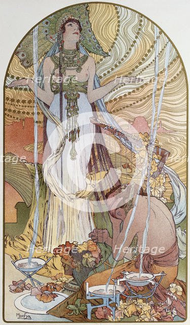 'Salambo', 1897.  Artist: Alphonse Mucha