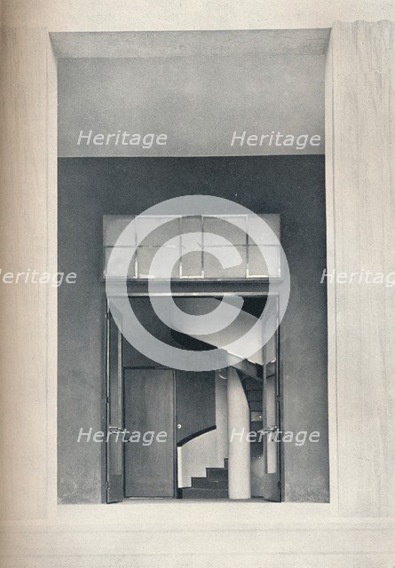 'Italian interior by architects C. E. Rava and S. Larco', 1930. Artists: Unknown, Sebastiano Larco.