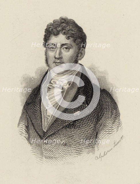 Portrait of the Composer Étienne Nicolas Méhul (1763-1817). Creator: Lamotte, Alphonse (1844-1914).