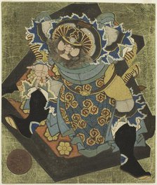 Fan Kuai (Hankai), from the series "Three Broken Gates (Haitatsu sanban)", 1827. Creator: Gakutei.