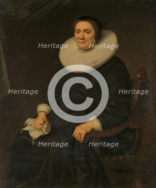 Portrait of a woman, 1651. Creator: Hercules Sanders.