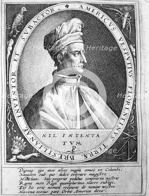 Amerigo Vespucci (1454-1512), Italian geographer and navigator.