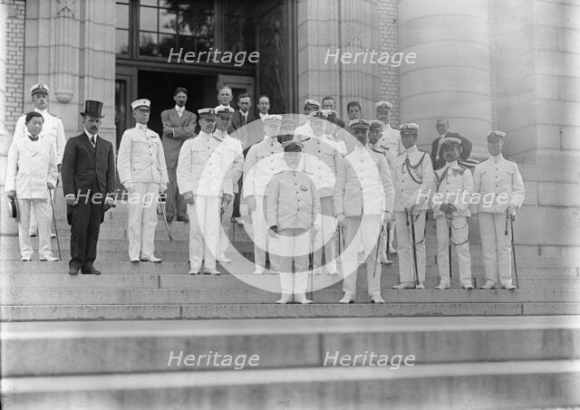 Marshal-Admiral the Marquis Togo Heihachiro, U.S.Naval Academy, Annapolis, Maryland, 1911. Creator: Harris & Ewing.