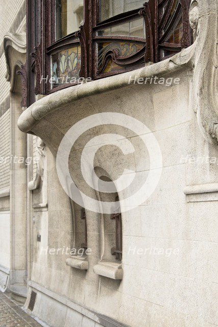 Hotel Hannon, Brussels, Belgium, (1902), c2014-c2017. Artist: Alan John Ainsworth.