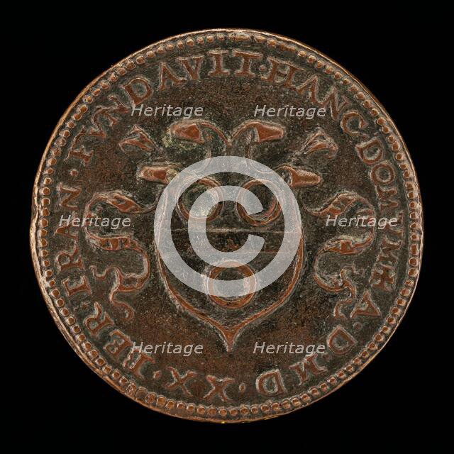 Arms of Francesconi [reverse], c. 1520. Creator: Unknown.