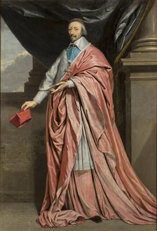 Cardinal de Richelieu, c1640. Creator: Champaigne, Philippe, de (1602-1674).