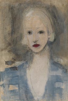 Blond Woman, 1925. Creator: Helene Schjerfbeck.