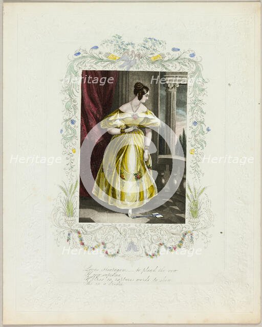 Love's Strategem (Valentine), c. 1840. Creator: Unknown.