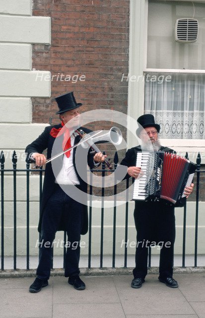 Musicians, Dickens Festival, Rochester, Kent.