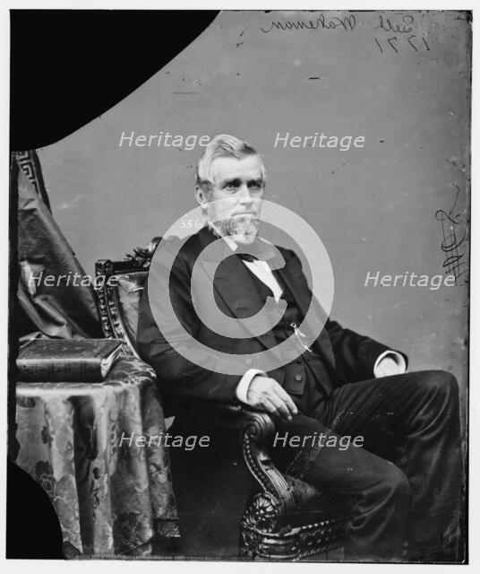 Seth Wakeman of New York, between 1860 and 1875. Creator: Unknown.