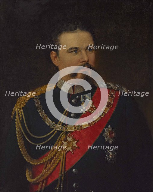 Portrait of Ludwig II of Bavaria (1845-1886), 1883.