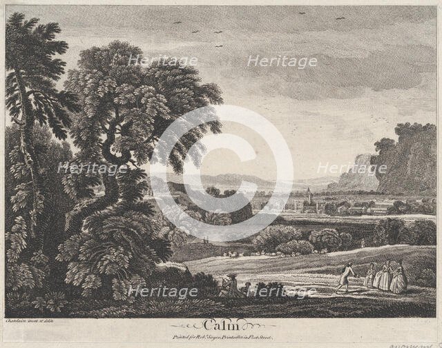 Calm, ca. 1745-1758. Creator: Jean Baptiste Claude Chatelain.