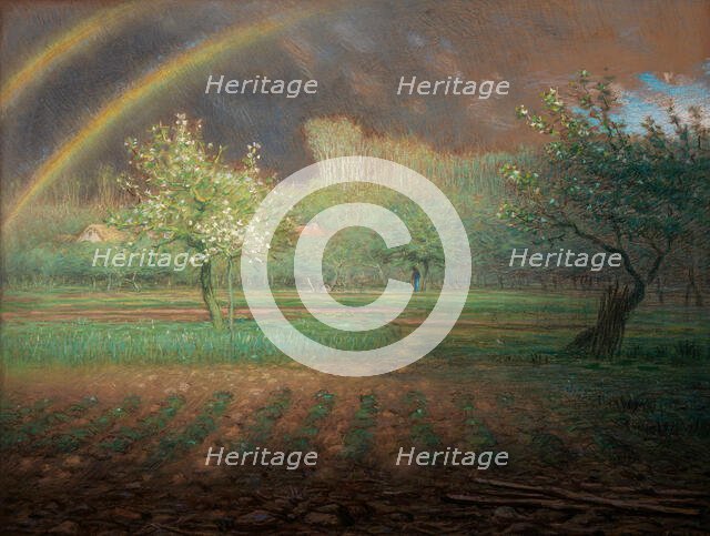 The Rainbow, c1873. Creator: Millet, Jean-François (1814-1875).