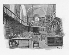 'The Library, St. Paul's Cathedral', 1891. Artist: William Luker.