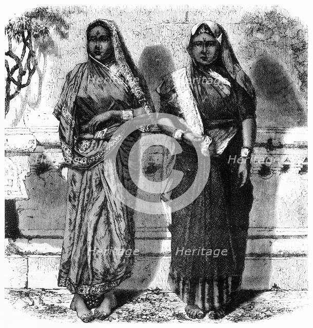 'Low Caste Hindoo Women of Bombay', c1891. Creator: James Grant.