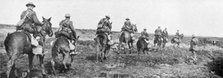 Canadian cavalry, Vimy, France, First World War, April 1917. Artist: Unknown
