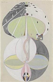 Tree of Knowledge, No. 5 , 1915. Creator: Hilma af Klint (1862-1944).