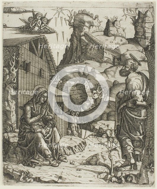 The Nativity, 1500/10. Creator: Master I.I.C.A..