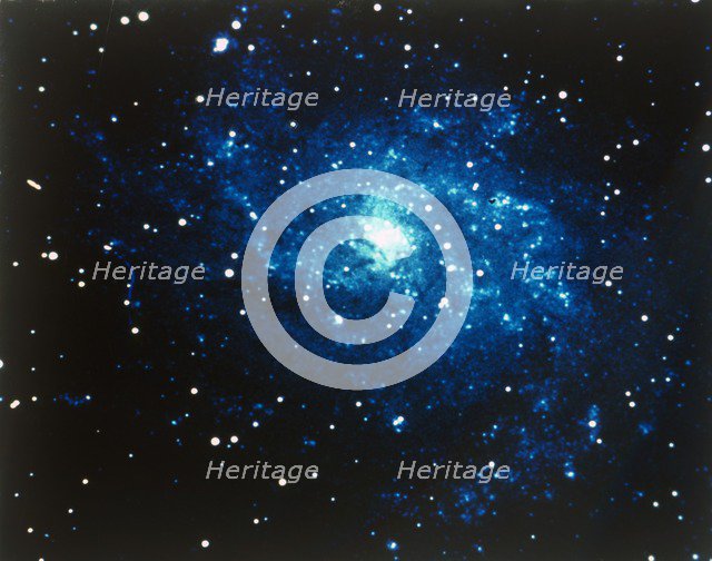 Spiral galaxy in Triangulum constellation. Creator: NASA.