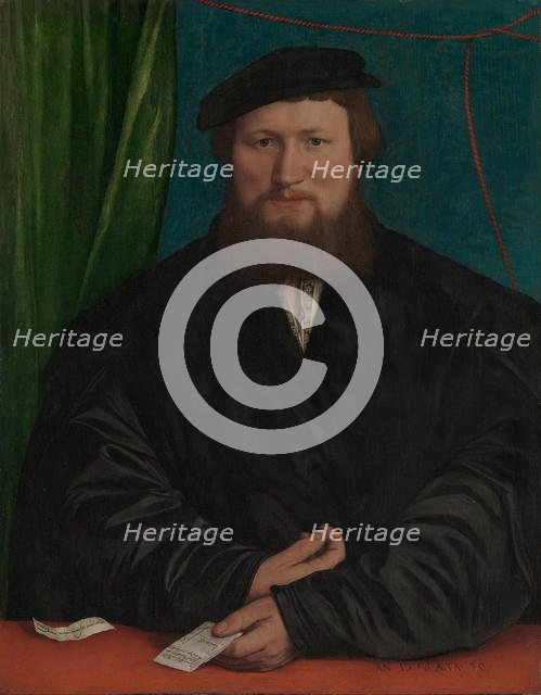 Derick Berck of Cologne, 1536. Creator: Hans Holbein the Younger.
