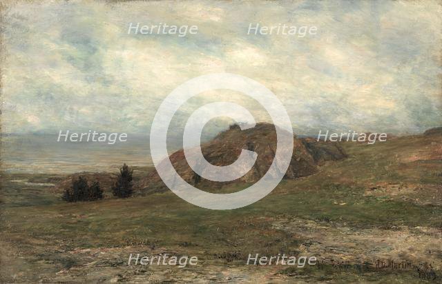 Wild Coast, Newport, 1889. Creator: Homer Dodge Martin (American, 1836-1897).