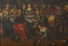 The Wedding Feast at Cana. Creator: Francken, Frans, the Elder (1542-1616).