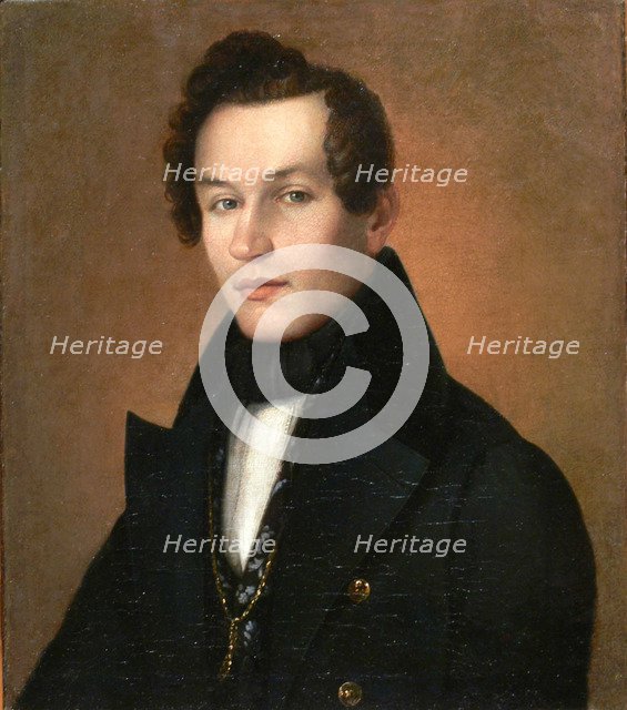 Portrait of the Actor Ivan Ivanovich Sosnitsky (1794-1877), First quarter of 19th cen..