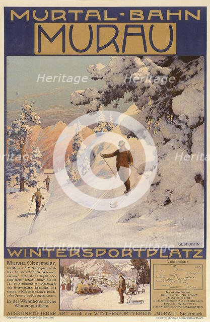 Murau, c1908-1910. Creator: Jahn, Gustav (1879-1919).