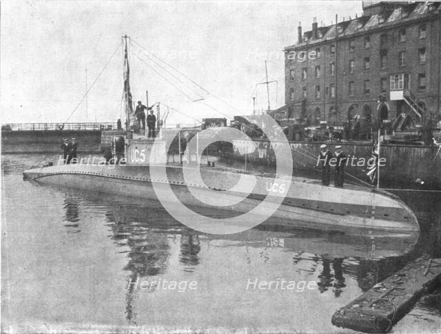 'Les Sous-Marin "U C 5"; Un trophee de la marine britannique', 1916. Creator: Unknown.