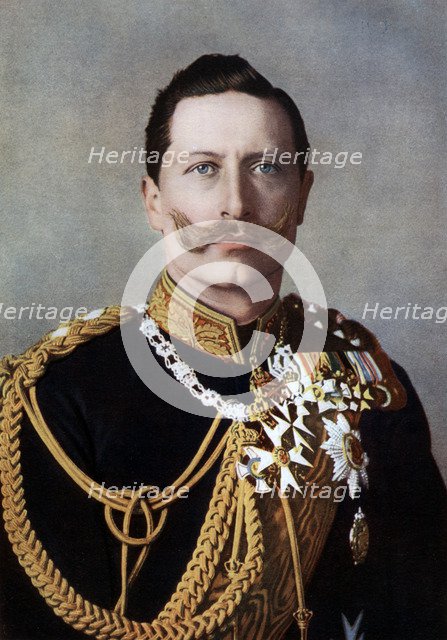 Wilhelm II, Emperor of Germany and King of Prussia, late 19th-early 20th century. Artist: Reichard & Lindner