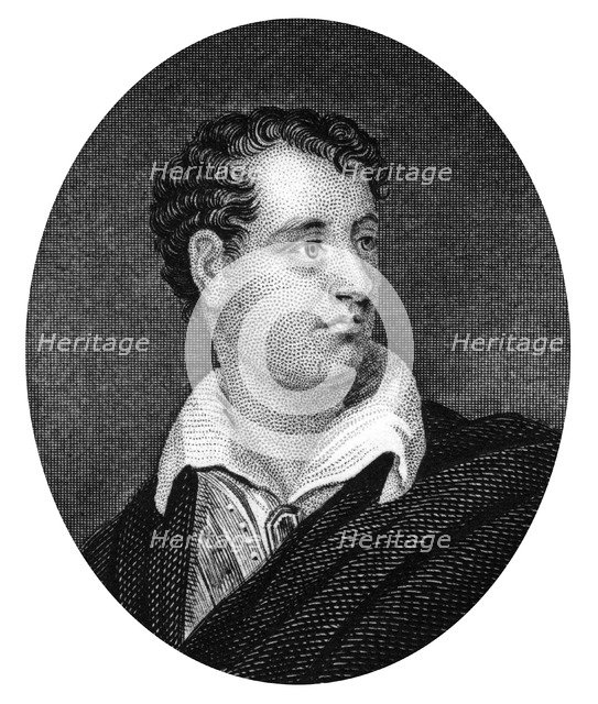 George Gordon Byron, Anglo-Scottish poet and leading figure in Romanticism, (1877). Artist: Unknown
