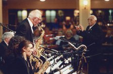 Roy Wiillox, Stan Reynolds Big Band, New Milton, 2008. Creator: Brian Foskett.
