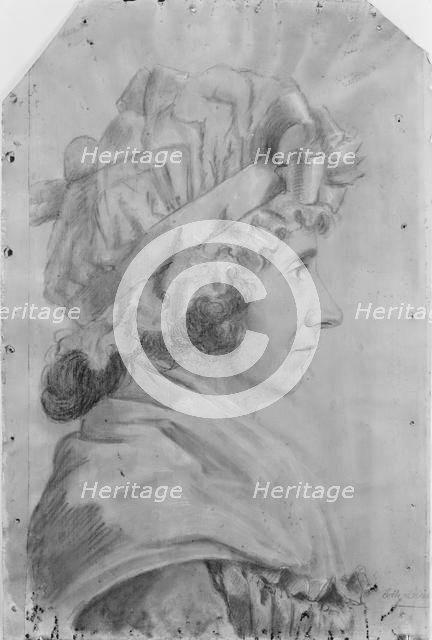 Mrs. George Clinton (Cornelia Tappen), ca. 1797. Creator: Thomas Bluget de Valdenuit.